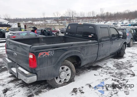 2012 Ford F-250 Lariat from USA, damaged, VIN 1FT7W2BT1CED03456